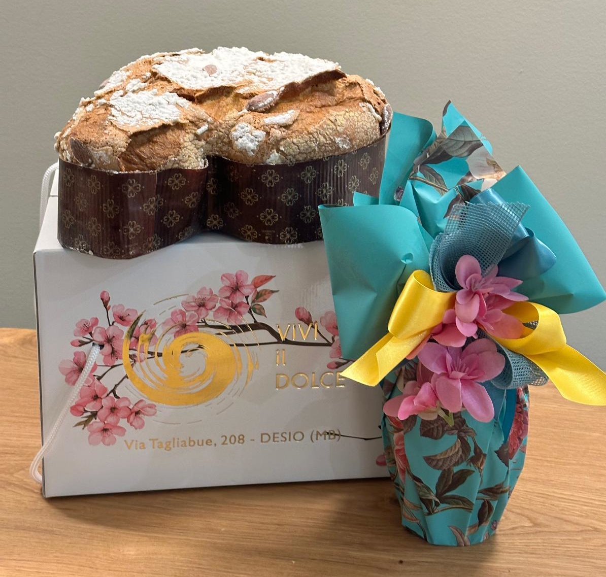 1 COMBO – Colomba classica (1kg) + uovo